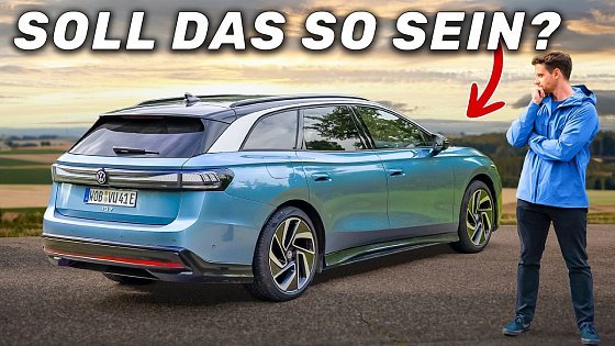Video: Dieses Auto bringt Menschen zur Verzweiflung! VW ID.7 Tourer