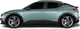 Side view photo of Genesis GV60 Standard AWD (2024-…) on transparent background
