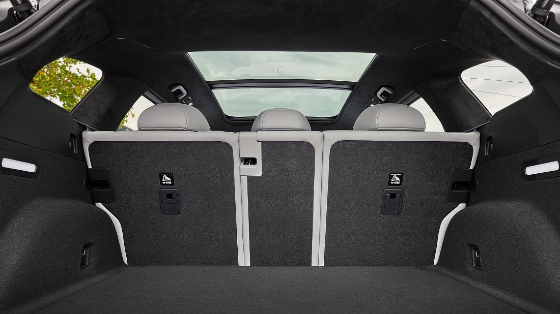 NIO EL6 Standard Range (2023-…) trunk, boot, seats up, seats upright, cargo space, cargo volume, cargo capacity, storage
