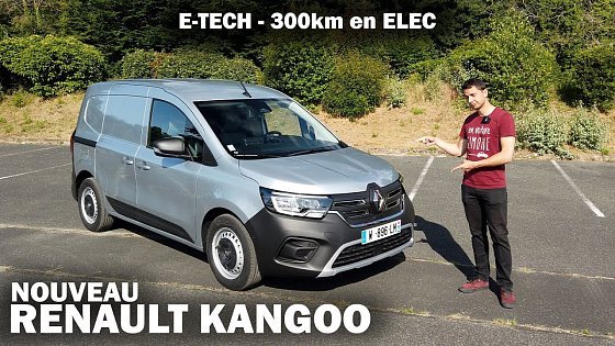 Video: Nouveau KANGOO VAN E-TECH - Les pros en Electrique ! VU