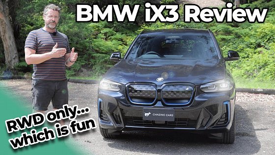 Video: BMW iX3 2022 review | RWD electric crossover put to the test | Chasing Cars