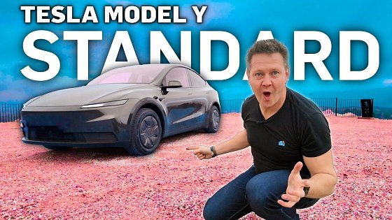 Video: Test and Review of the CHEAP Tesla Model Y STANDARD - Range, Features and Quality