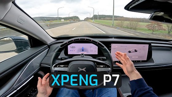 Video: 2025 XPENG P7 RWD LONG RANGE 276 HP POV TEST DRIVE