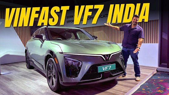 Video: VinFast VF7 India First Look | Crazy Pricing - Insane Freebies | All Features & Variants Explained