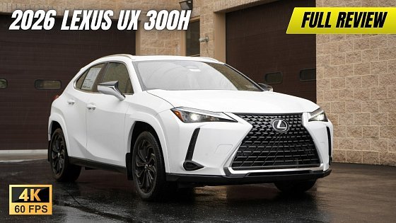 Video: 2026 Lexus UX 300h Review | 45 MPG's!