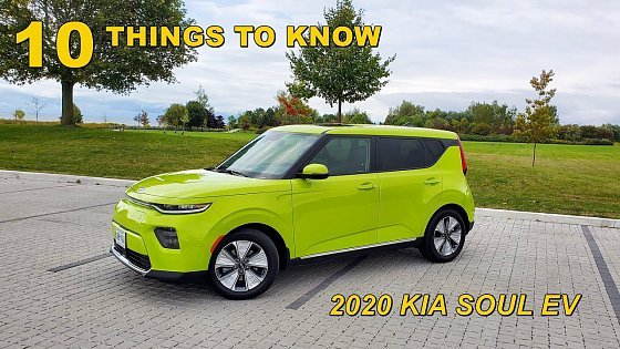 Video: 10 Things to Know about the 2020 Kia Soul EV