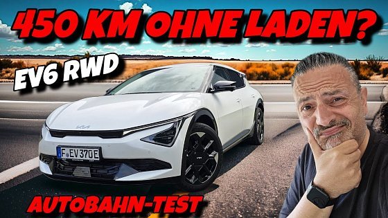 Video: 450 Km Autobahn ohne Laden? Kia EV6 Rwd Earth im realen Härtetest. #kiaev6 #ev