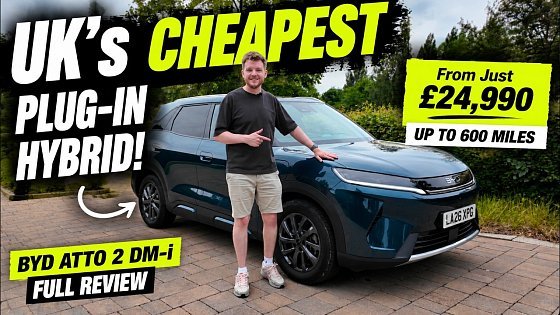 Video: UK's Cheapest Plug-In Hybrid: New BYD Atto 2 DM-i | Full Tour & Review