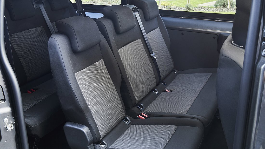 Citroën e-SpaceTourer XL 50 kWh (2020-2024) rear seats, back seats, passenger seats, legroom, headroom, interior