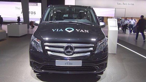 Video: Mercedes-Benz eVito Tourer Combi Van (2019) Exterior and Interior