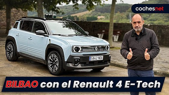 Video: Nuevo Renault 4 E-Tech eléctrico: ¡lo conducimos por el País Vasco! ?? | coches.net