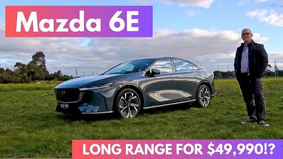 Video: 2026 Mazda 6E Review | Truly long range for $49k!?