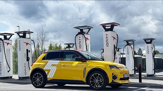 Video: Renault 5 E-Tech | RANGE TEST @120KPH (75MH) + FIRST DRIVING IMPRESSIONS