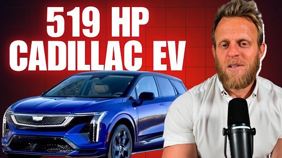 Video: 519 HP Cadillac EV gets Tesla NACS Charging! Optiq-V’s does 3.5s 0-62