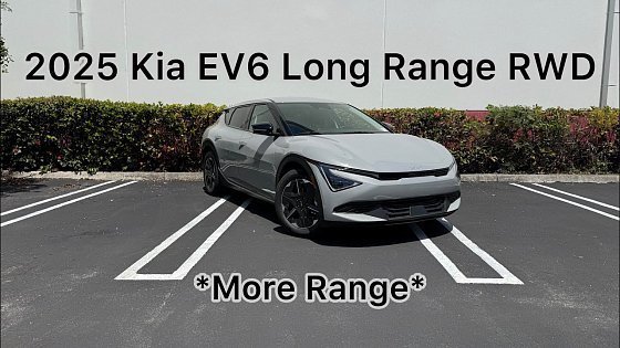 Video: 2025 Kia EV6 - Small Changes And a Bit More Range