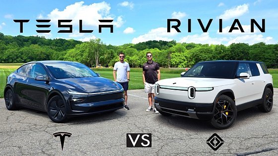 Video: KING DETHRONED?? -- NEW 2027 Rivian R2 vs. Tesla Model Y: Comparison