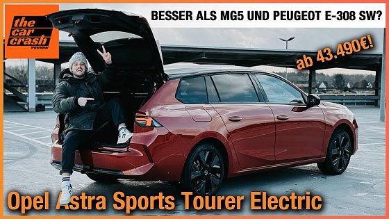 Video: Opel Astra ST Electric (2024) Besser als MG5 und Peugeot E-308 SW? Fahrbericht | Review | Test Kombi
