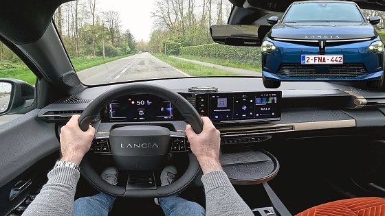 Video: Lancia Ypsilon 2025 POV Test Drive | Electric 115 kW