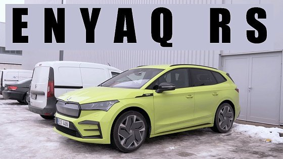 Video: NEW Skoda Enyaq RS | First Drive
