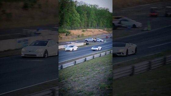 Video: Tesla Model S Plaid DESTROYS Lamborghini Huracan at the Track! 