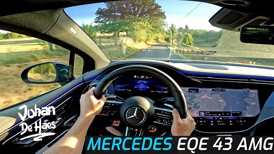 Video: MERCEDES EQE 43 AMG 4MATIC 476 HP POV TEST DRIVE