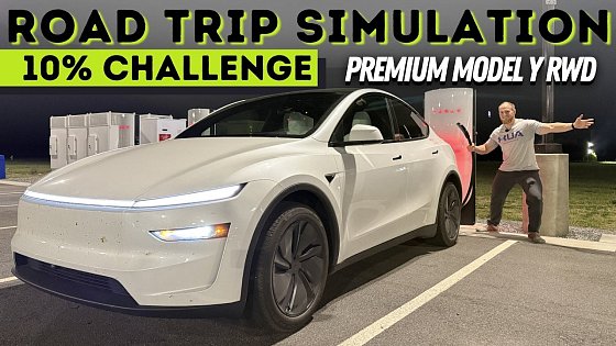 Video: This Is The Best Road Tripping Model Y On Sale! Premium RWD 10% Challenge