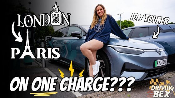 Video: London to Paris on ONE CHARGE??? | VW ID.7 Tourer Road Trip & CAMPING IN THE CAR
