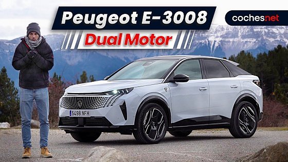 Video: Peugeot E-3008 Dual Motor | De viaje con un eléctrico en invierno / Review en español | coches.net