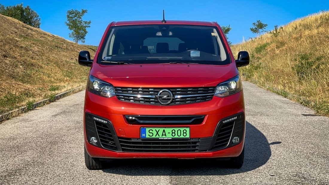 Opel Zafira Electric Life L 75 kWh (2021-2024) front fascia, grille, headlights, bumper, exterior