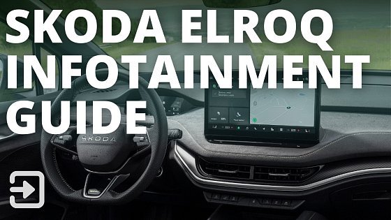 Video: Škoda Elroq Infotainment Guide 2026 | System Walkthrough, Driver's Display & App