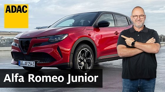 Video: Erstes Elektro-Modell der Marke: Alfa Romeo Junior im Fahrbericht | ADAC