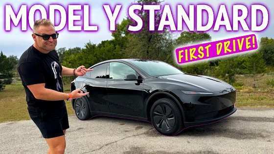 Video: My 2026 Tesla Model Y Standard First Drive! Is It REALLY Standard?
