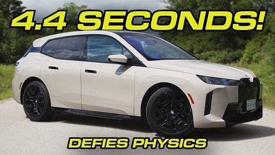 Video: 2026 BMW iX xDrive60 Review: $110K Physics Experiment
