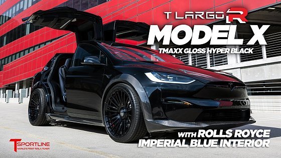Video: 2025 Tesla Model X TLargo-R ? Wide Body Carbon Fiber Sport Package & Bespoke Custom Interior Build