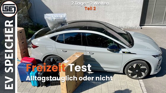 Video: Praktisch oder unpraktisch? Skoda ENYAQ Coupé RS im echten Alltagstest
