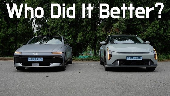 Video: 2026 Hyundai IONIQ 6 Facelift vs Kia EV4 | Full Side-by-Side Comparison, Exterior & Interior Review