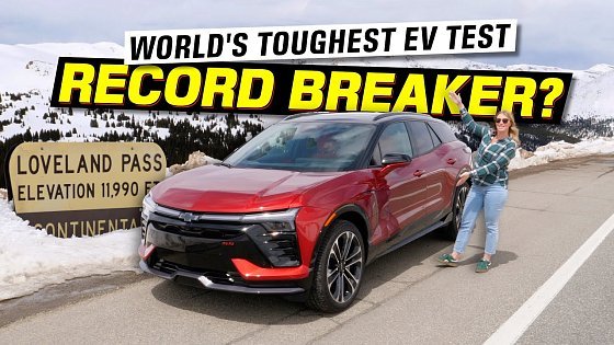 Video: I Drove the New 2025 Chevy Blazer EV SS Up a Mountain: The Range Results Were Surprising!