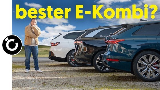 Video: Elektro Kombis im Vergleich: BMW, Audi oder doch VW, wer hat die Nase vorn?