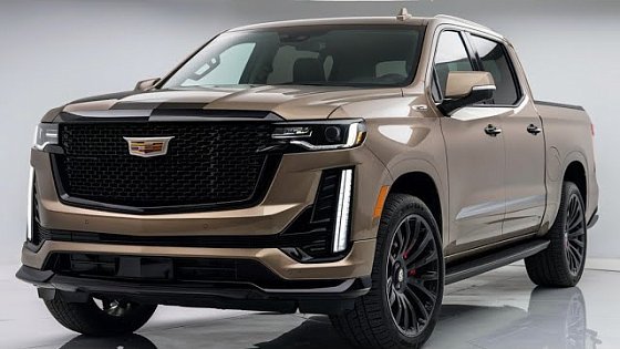 Video: Ford & Ram Are SHOOK: Cadillac’s 2025 Escalade Pickup Just Landed
