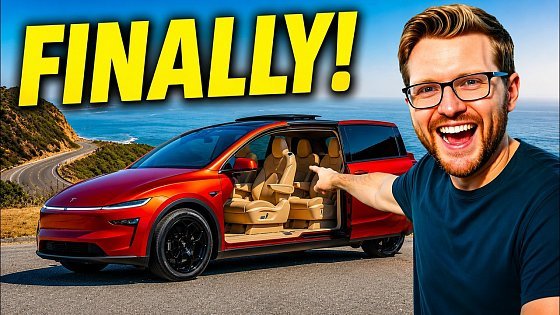 Video: Tesla Finally Has a NEW Model Y Refresh!
