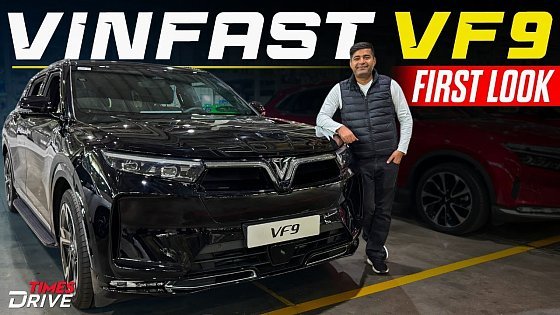 Video: VinFast VF9 Walkaround | Premium 7-Seater Electric SUV | Features, Interior, Exterior & Details