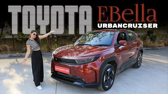 Video: Toyota Urban Cruiser Ebella Review: Maruti eVitara's Twin Electric SUV | Range, Battery, Price