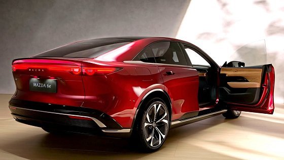Video: 2026 Mazda 6e - Fully Electric, Fast-Charging 5-Door Hatchback ⚡