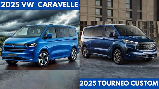 Video: 2025 Volkswagen Transporter Caravelle Vs. Ford Tourneo Custom all detailed Comparison