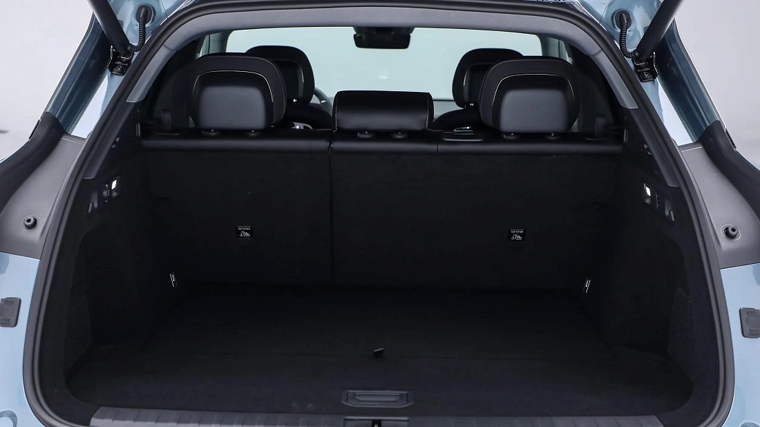 Zeekr 7X Long Range RWD (2025-...) trunk, boot, seats up, seats upright, cargo space, cargo volume, cargo capacity, storage