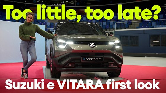 Video: FIRST LOOK: Suzuki e Vitara - an uphill struggle? | Electrifying