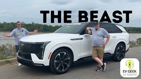 Video: The BEAST has arrived! 2025 Cadillac Escalade IQ First Drive and Review