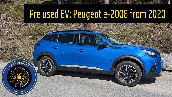 Video: Peugeot e-2008 electric from 2020 test and drive of pre-used electric car EV