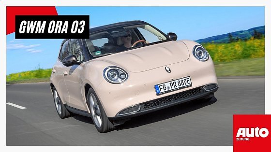 Video: GWM Ora 03 (2023): So fährt sich der quirlige Kompakte | AUTO ZEITUNG