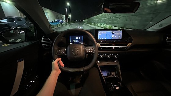Video: Citroen C4 2025 Night Test Drive POV